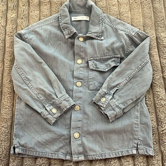 Zara denim overshirt - Picture 1 of 5